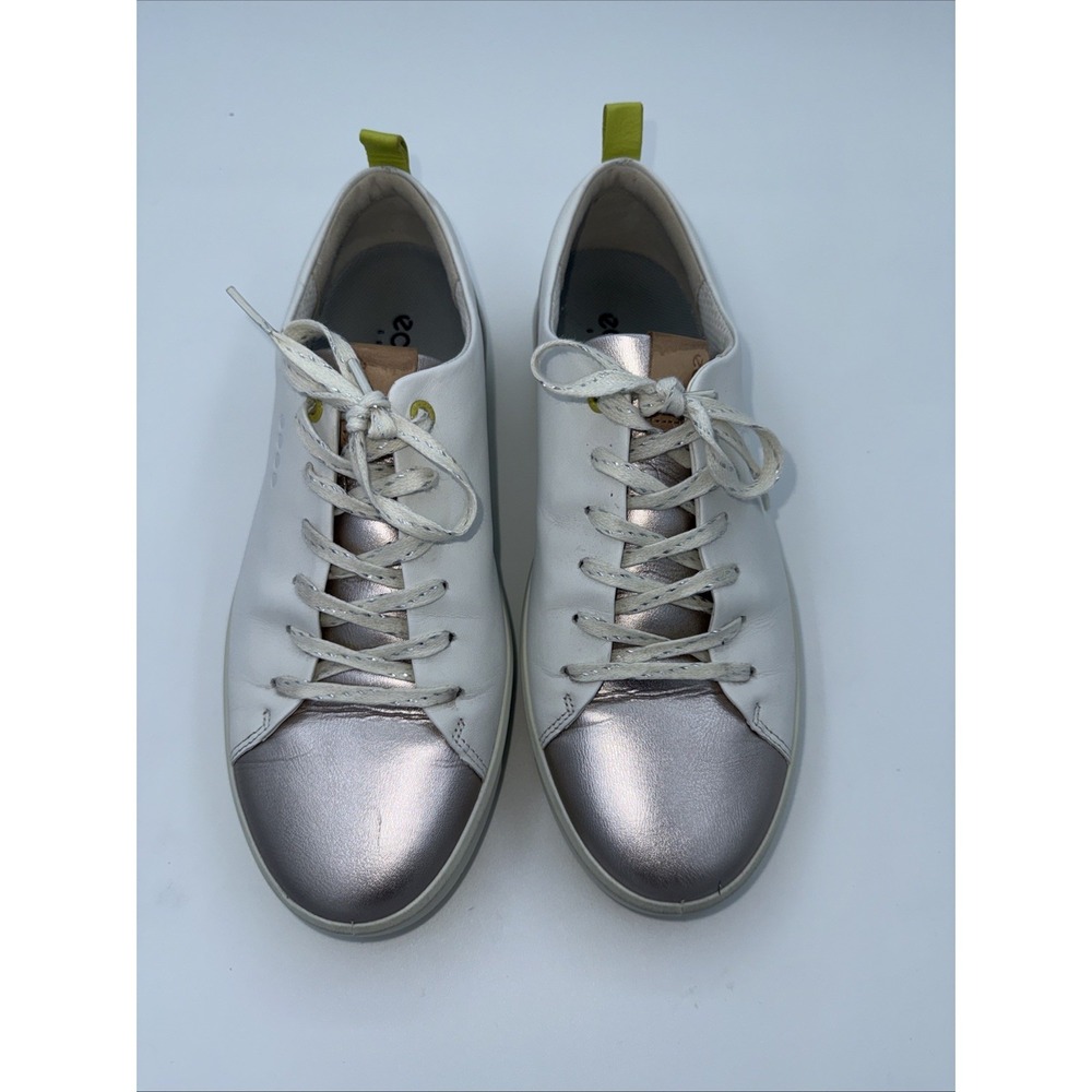ECCO Soft Hydromax Women's Leather Golf Shoes Size 41 Or 10.5 Extra Wide